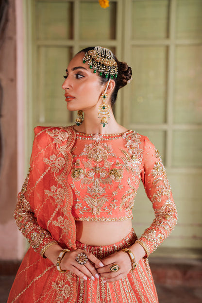 Inara | Shehnaiyaan Wedding Formals | AABIRAH - Wedding Dress - available at Maria Faisal in UK and USA.