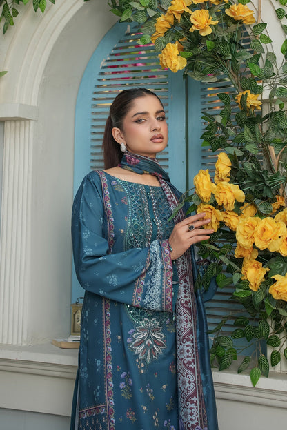 Maryams | Lawn Edit 26 | Crimson - Luxury Dress - available at Maria Faisal in UK and USA.