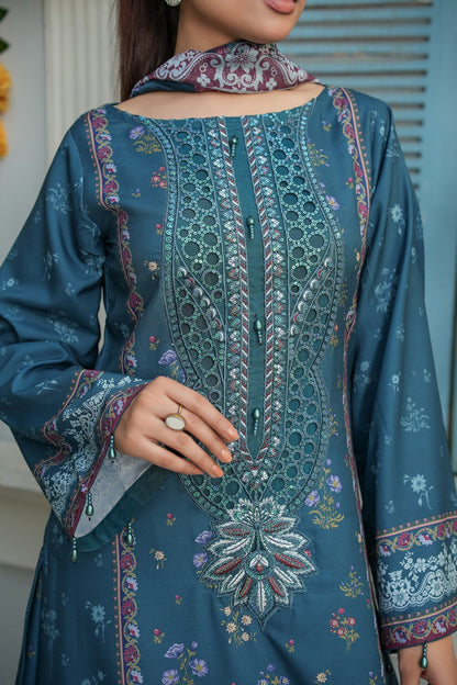 Maryams | Lawn Edit 26 | Crimson - Luxury Dress - available at Maria Faisal in UK and USA.