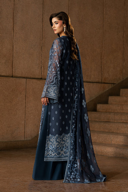 Lavish Premium | Lazawal Formals | Sapphire Veil - Formal Dress - available at Maria Faisal in UK and USA.