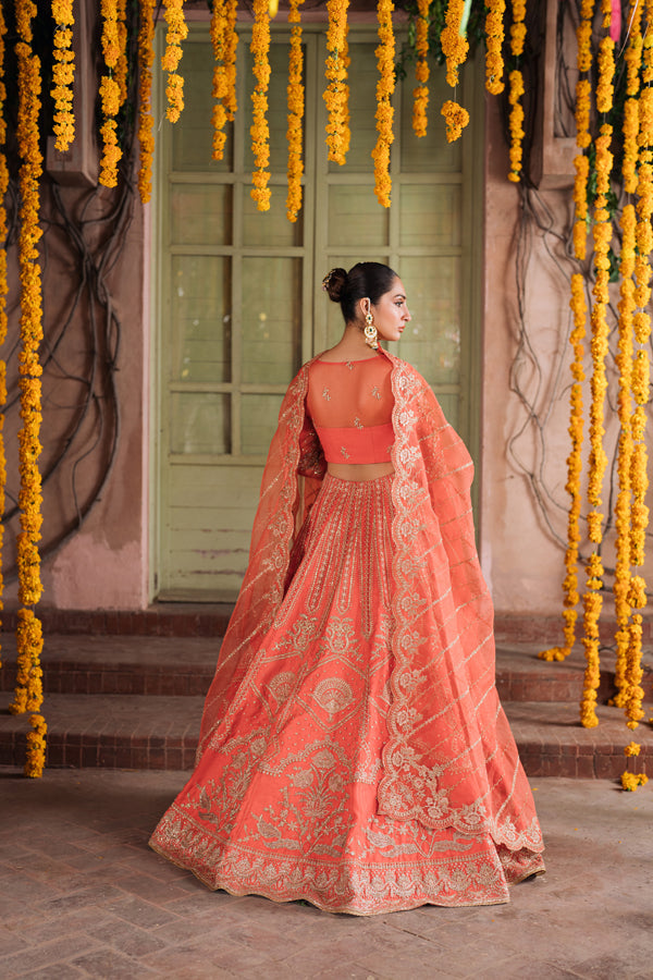 Inara | Shehnaiyaan Wedding Formals | AABIRAH - Wedding Dress - available at Maria Faisal in UK and USA.