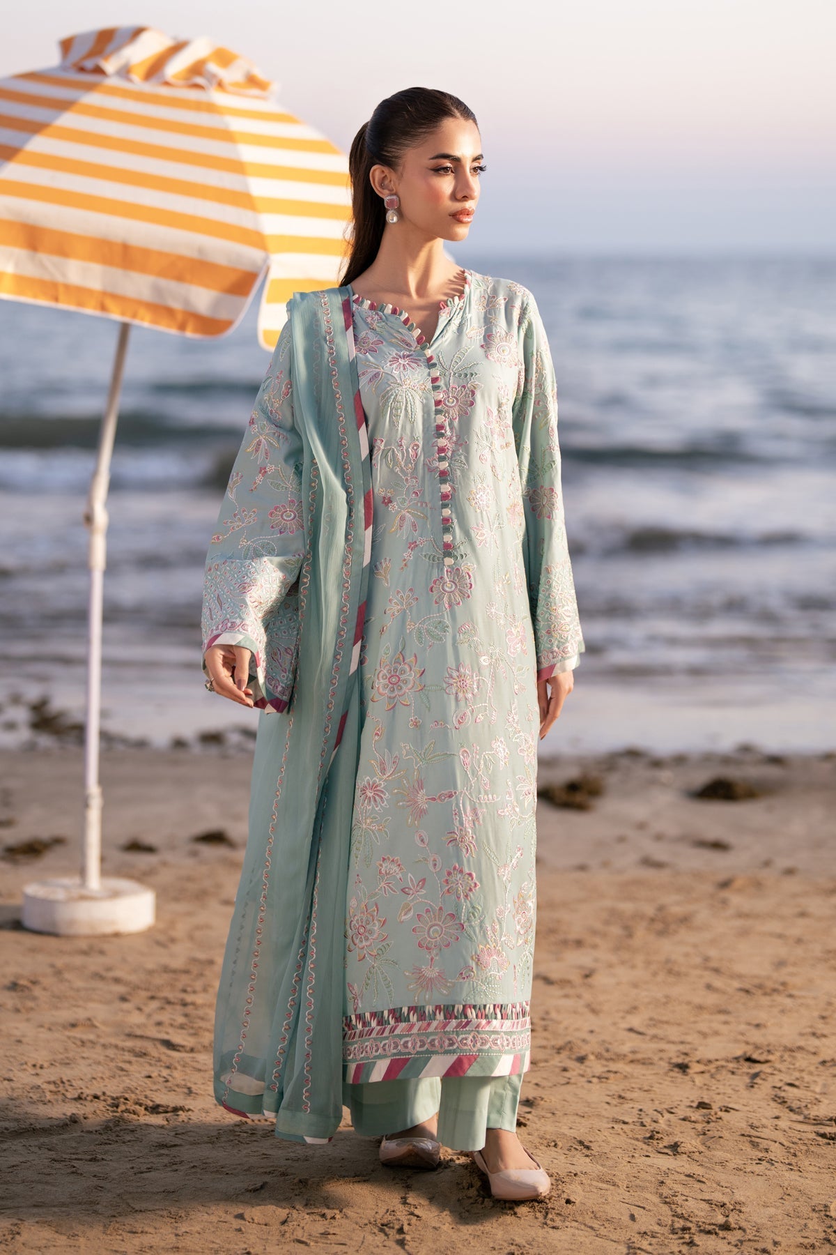 Xenia Formals | Layana Summer 26 | DAHR - Dress - available at Maria Faisal in UK and USA.