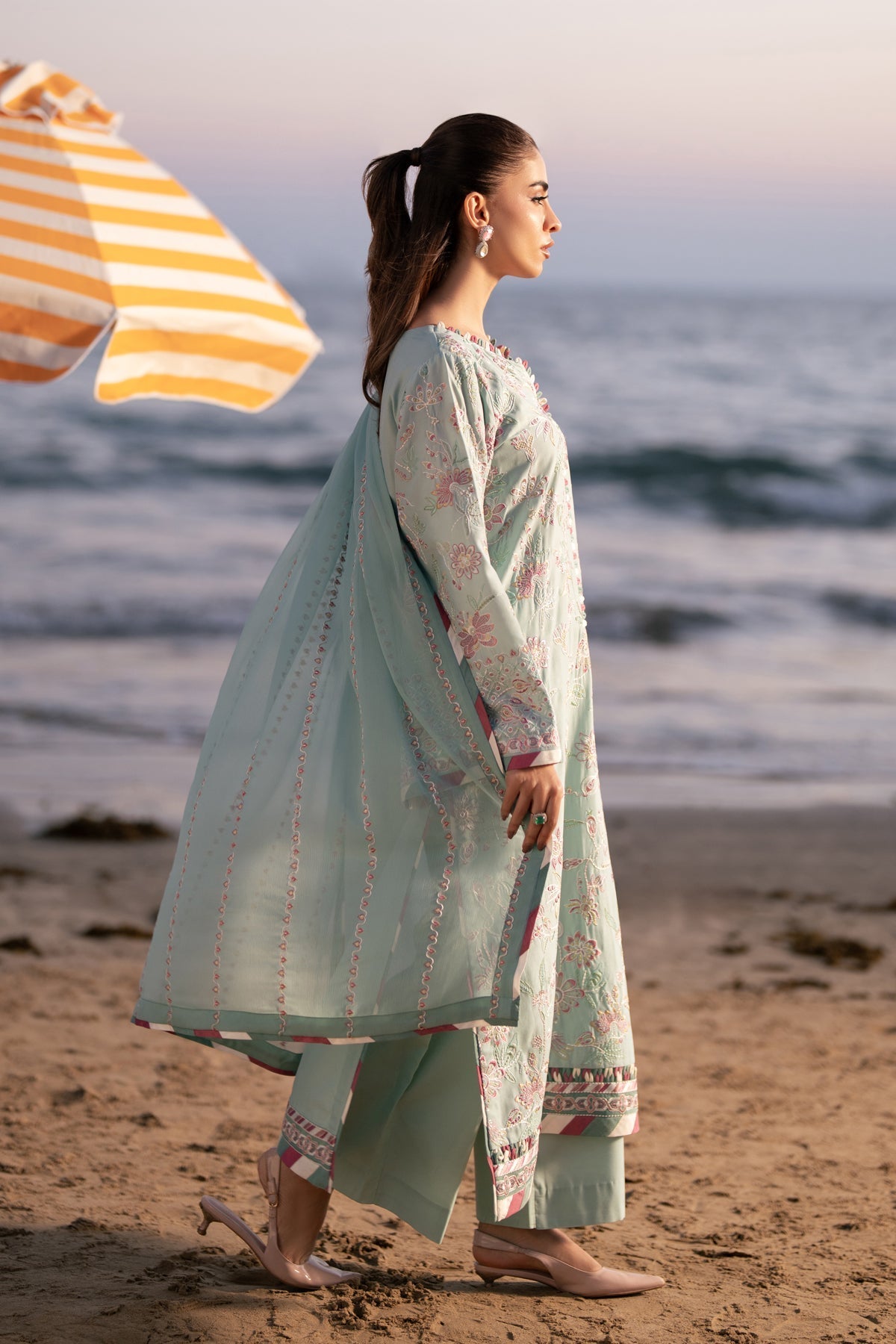 Xenia Formals | Layana Summer 26 | DAHR - Dress - available at Maria Faisal in UK and USA.
