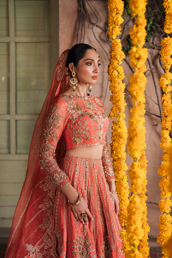 Inara | Shehnaiyaan Wedding Formals | AABIRAH - Wedding Dress - available at Maria Faisal in UK and USA.