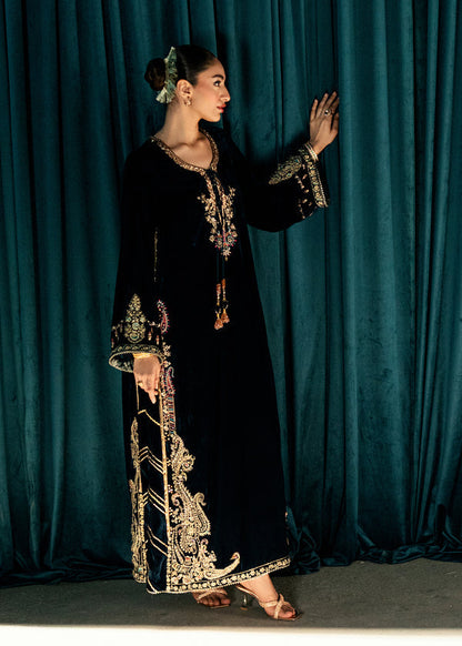Serene Teal – authentic Pakistani dress from the Velvet Code collection for women in the UK