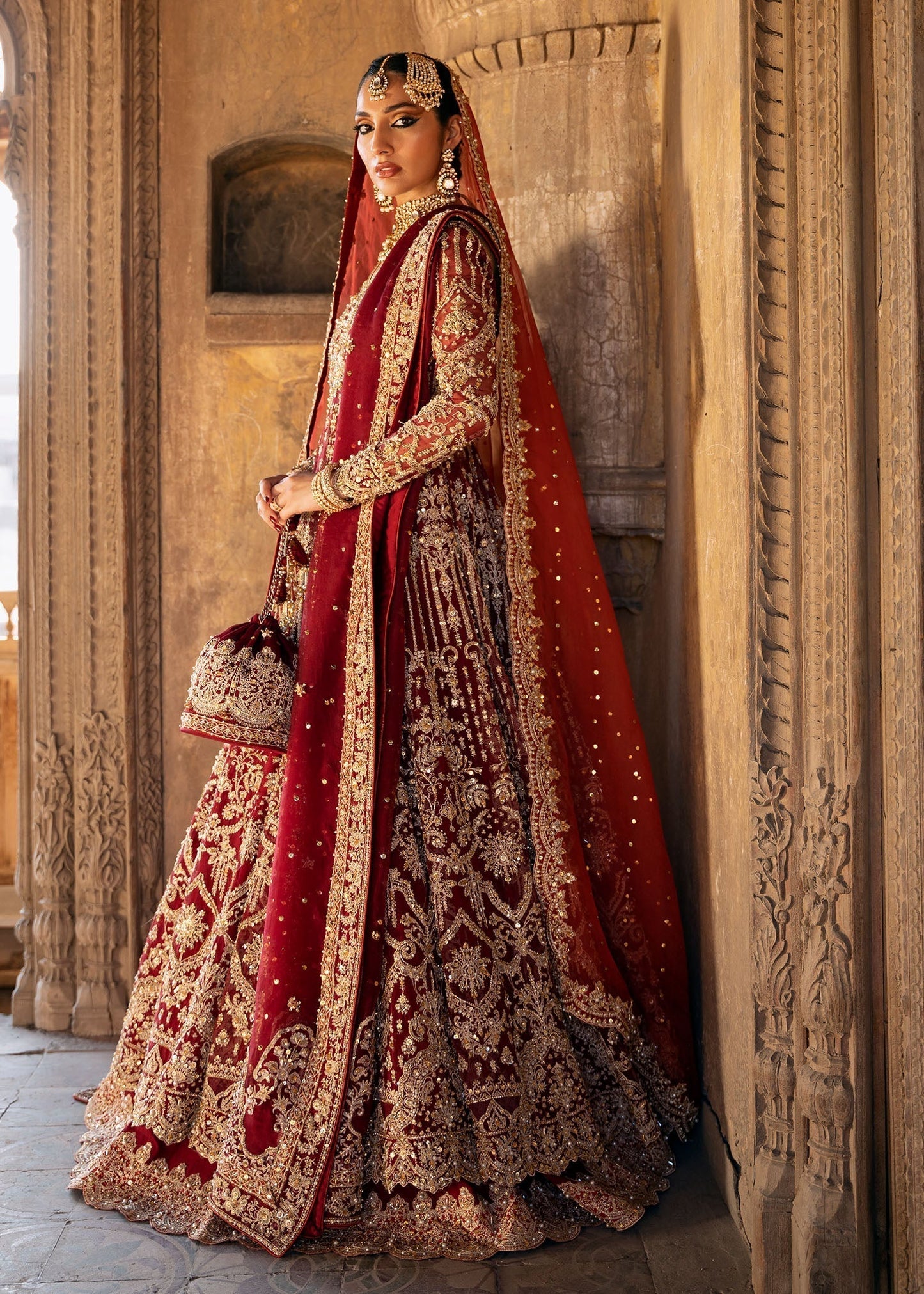 Kanwal Malik | Sajni Wedding Formals 24 | Shirin - Designer Dress with Intricate embroidery and embellishments. Shop elegent wedding dress at Maria Faisal.