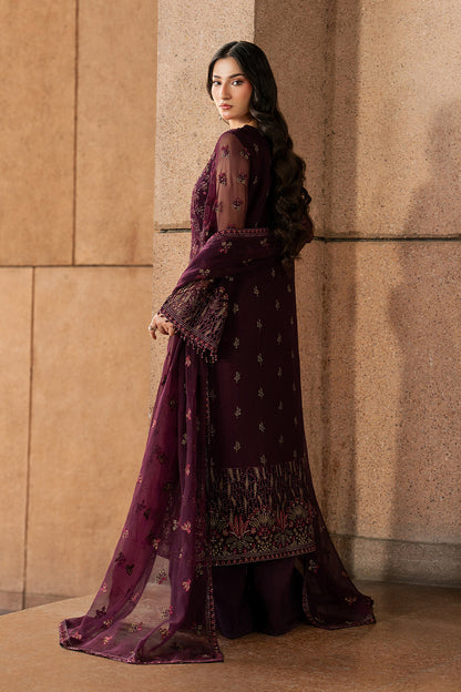 Lavish Premium | Lazawal Formals | MAROON MAJESTY - Formal Dress - available at Maria Faisal in UK and USA.