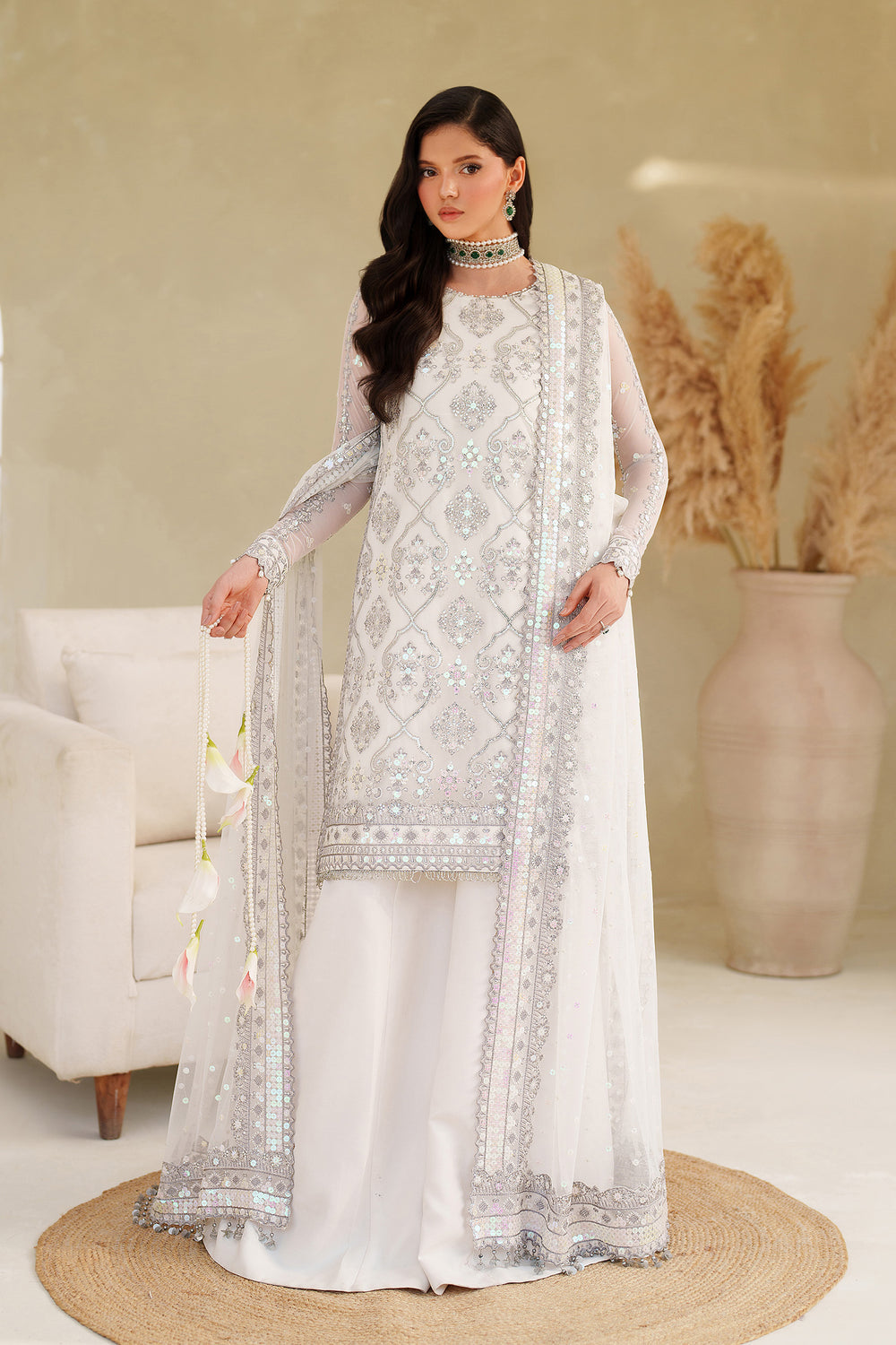 Zarif | Meesa Luxury Formals | Meehar - Formal Dress - available at Maria Faisal in UK and USA.