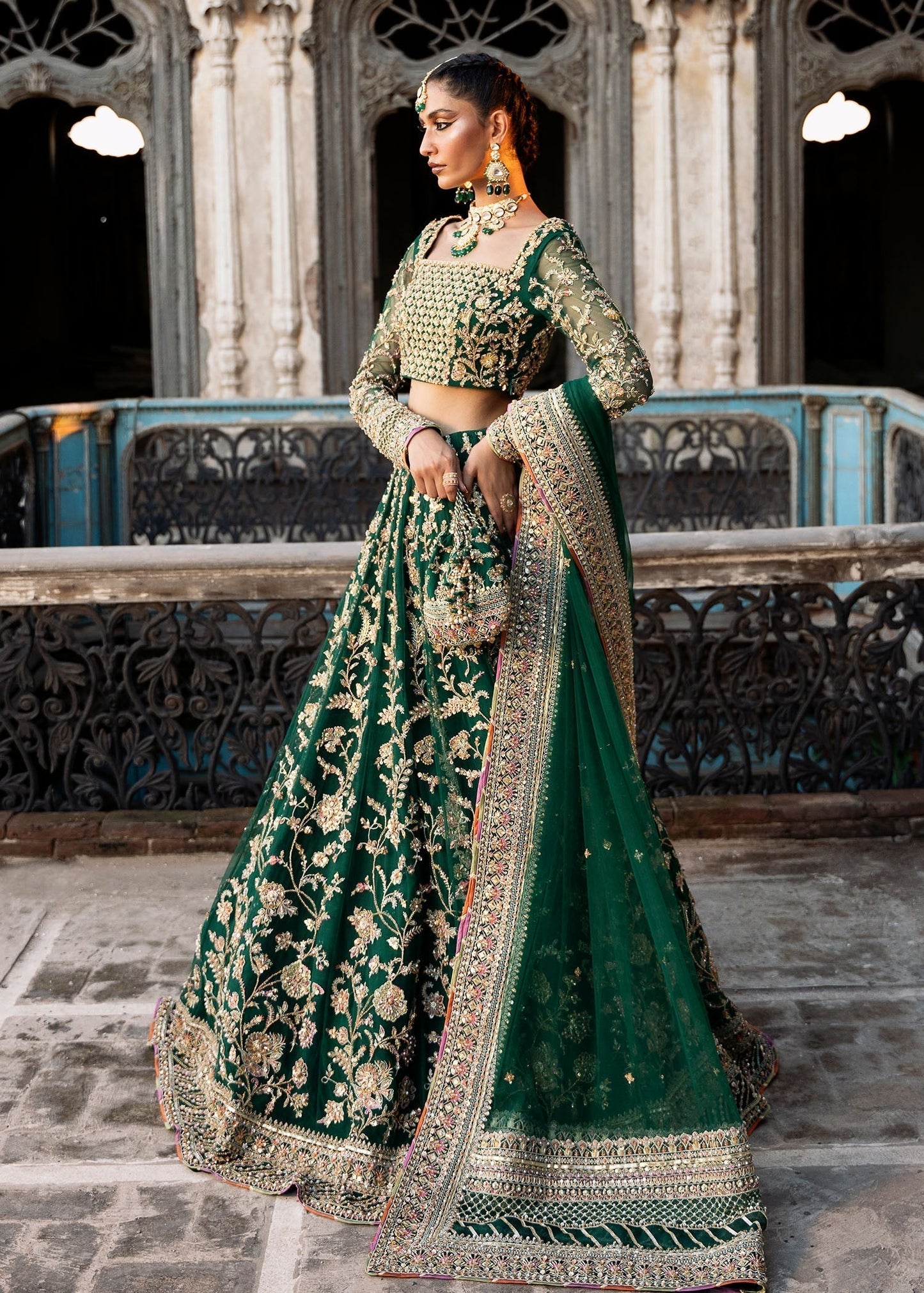 Kanwal Malik | Sajni Wedding Formals 24 | Sukhan - Designer Dress with Intricate embroidery and embellishments. Shop elegent wedding dress at Maria Faisal.