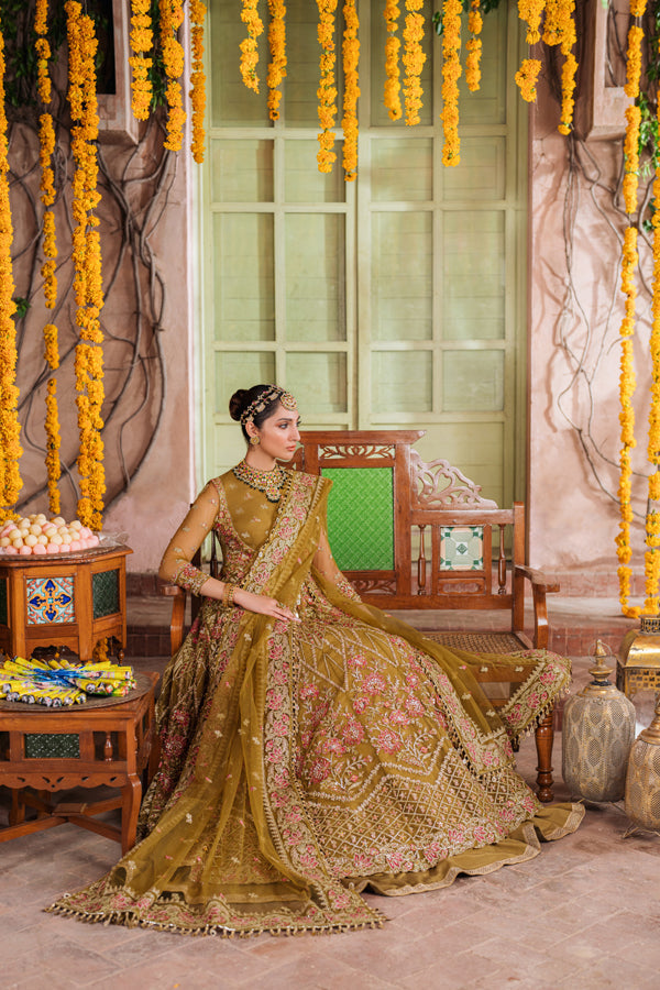 Inara | Shehnaiyaan Wedding Formals | DANIA - Wedding Dress - available at Maria Faisal in UK and USA.