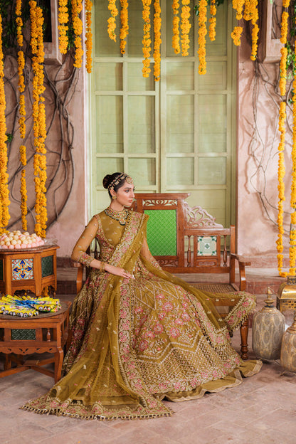 Inara | Shehnaiyaan Wedding Formals | DANIA - Wedding Dress - available at Maria Faisal in UK and USA.