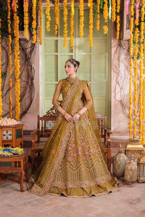 Inara | Shehnaiyaan Wedding Formals | DANIA - Wedding Dress - available at Maria Faisal in UK and USA.