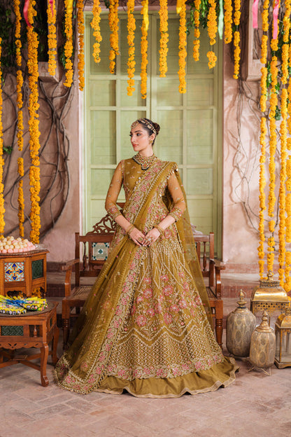 Inara | Shehnaiyaan Wedding Formals | DANIA - Wedding Dress - available at Maria Faisal in UK and USA.