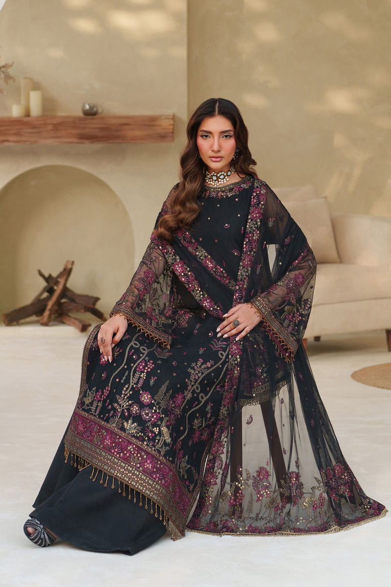 Zarif | Meesa Luxury Formals | Jemiha - Formal Dress - available at Maria Faisal in UK and USA.