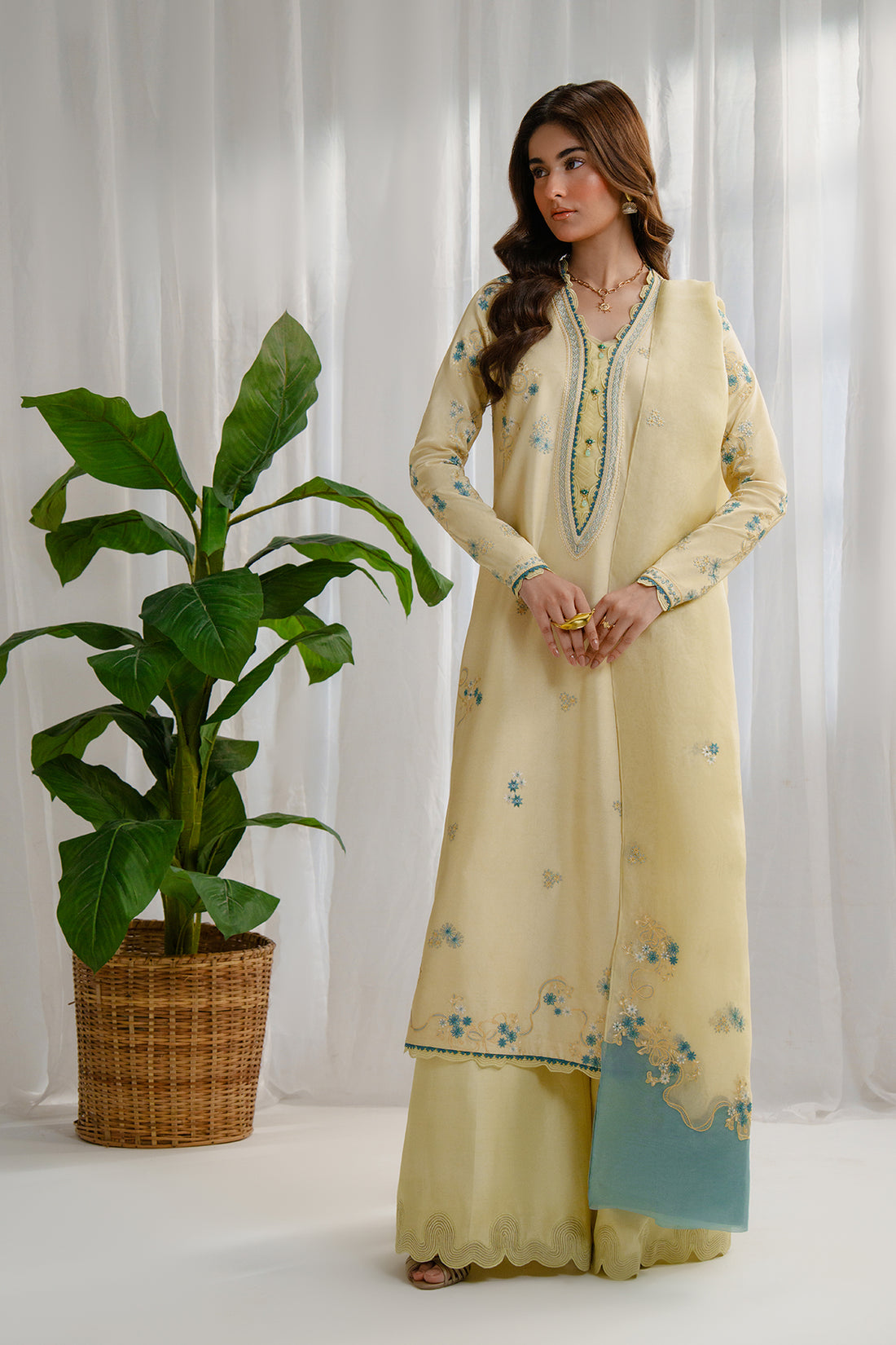 Nyra | Luxe Line Pret | Evara - Formal Dress - available at Maria Faisal in UK and USA.