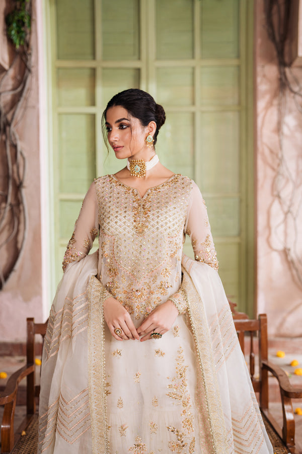 Inara | Shehnaiyaan Wedding Formals | DILNAZ - Wedding Dress - available at Maria Faisal in UK and USA.