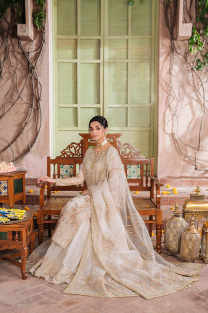 Inara | Shehnaiyaan Wedding Formals | DILNAZ - Wedding Dress - available at Maria Faisal in UK and USA.