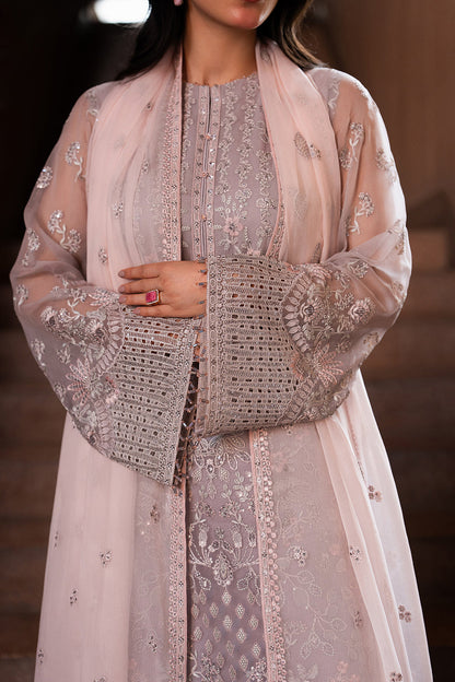 Lavish Premium | Lazawal Formals | Lavender Glow - Formal Dress - available at Maria Faisal in UK and USA.