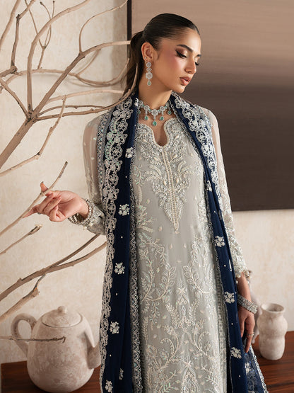 Gulaal | Inaaya Embroidered Chiffon 26 | Gianna - Formal Dress - available at Maria Faisal in UK and USA.