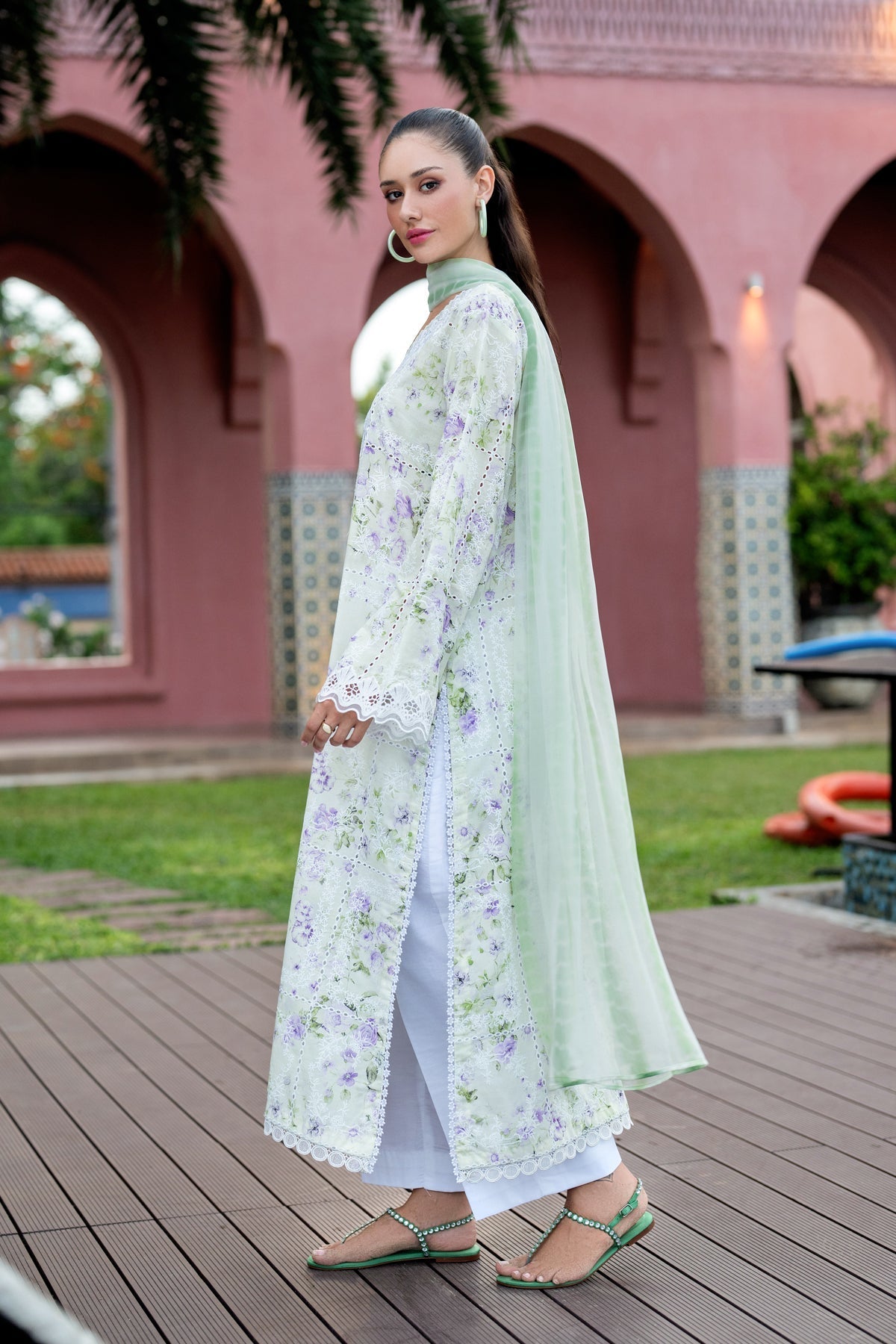 Xenia Formals | Layana Summer 26 | NAVYA - Dress - available at Maria Faisal in UK and USA.