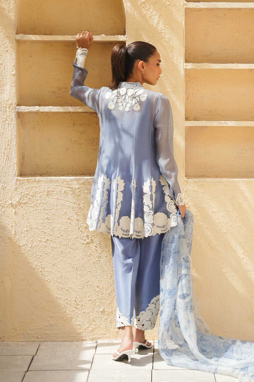 Sania Maskatiya | Eid ul Adha Edit | Rey (B) - Luxury Dress - available at Maria Faisal in UK and USA.