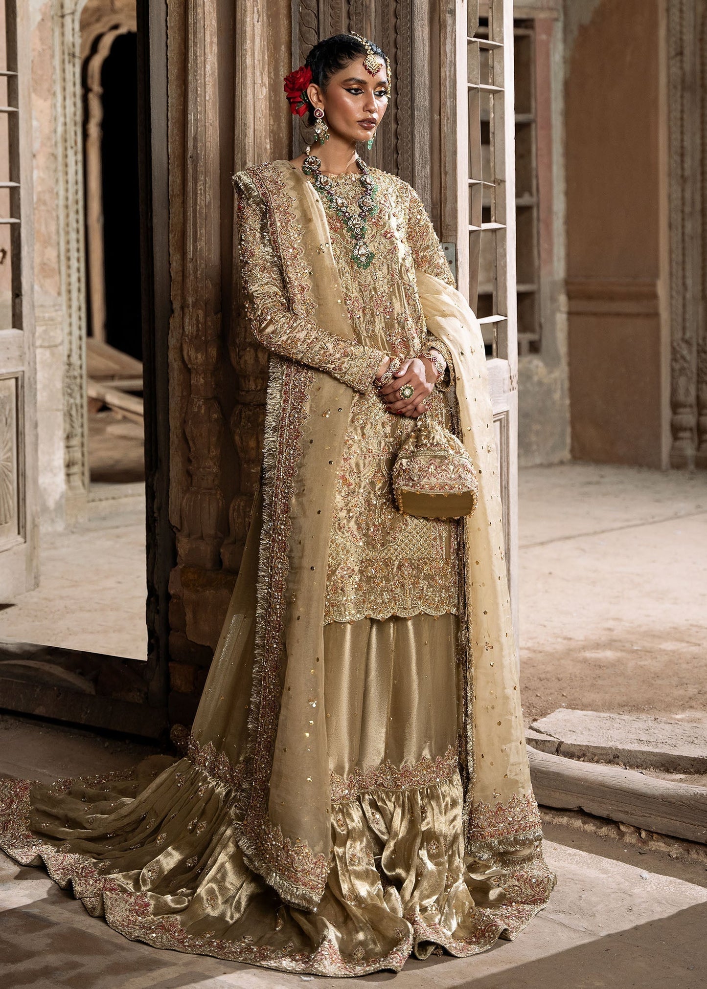 Kanwal Malik | Sajni Wedding Formals 24 | Shahnoor - Designer Dress with Intricate embroidery and embellishments. Shop elegent wedding dress at Maria Faisal.