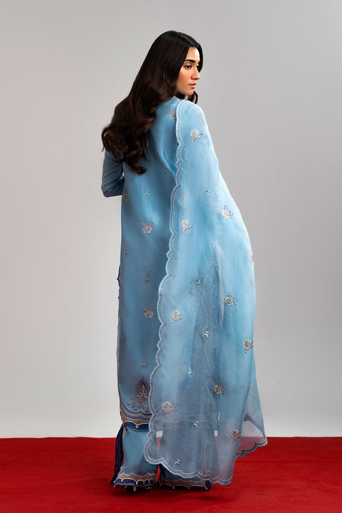 Nyra | Luxe Line Pret | Oura - Formal Dress - available at Maria Faisal in UK and USA.