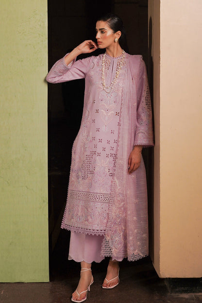 Afrozeh | Chikankari Lawn 24 | Thistle - Waniyas