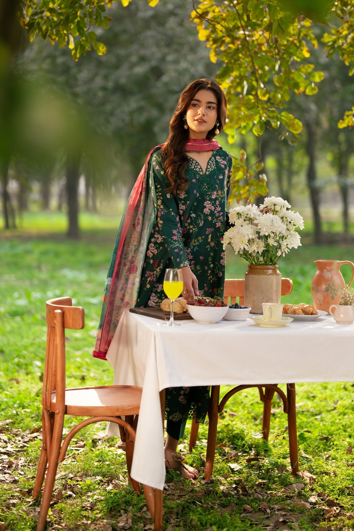 Xenia Formals | Sun Seeking | Ziva - Formal Dress - available at Maria Faisal in UK and USA.