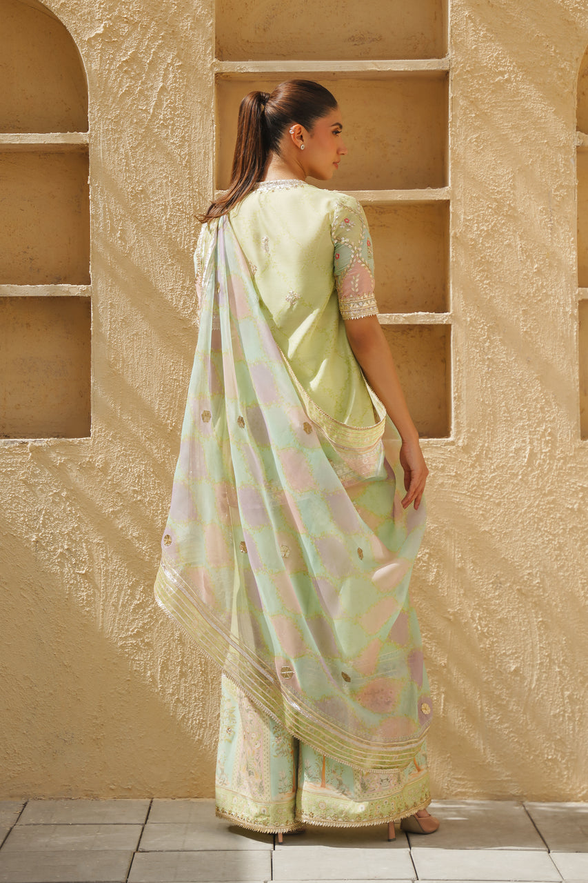 Sania Maskatiya | Eid ul Adha Edit | Rika - Luxury Dress - available at Maria Faisal in UK and USA.