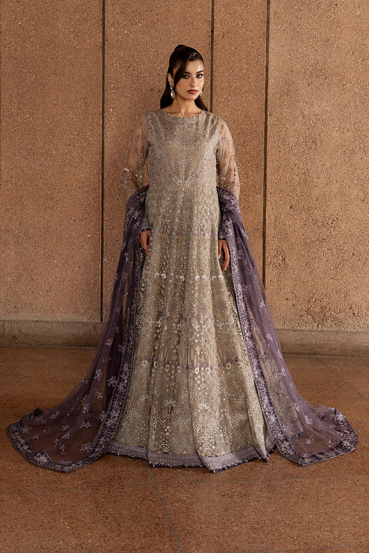 Lavish Premium | Lazawal Formals | Beige Serenity - Formal Dress - available at Maria Faisal in UK and USA.