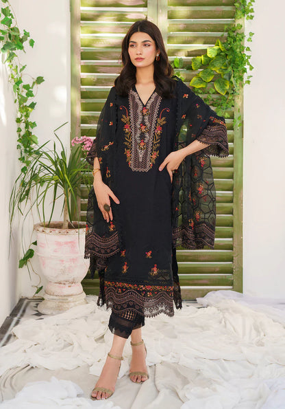 Zarqash | Belle Ame 24 | BL 007 Jardin Noir - Ladies Clothes - Maria Faisal
