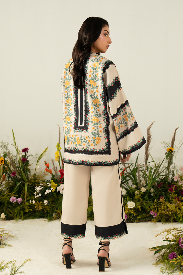 Zarposh | Folds SS 26 | AVEN - Casual Dress - available at Maria Faisal in UK and USA.
