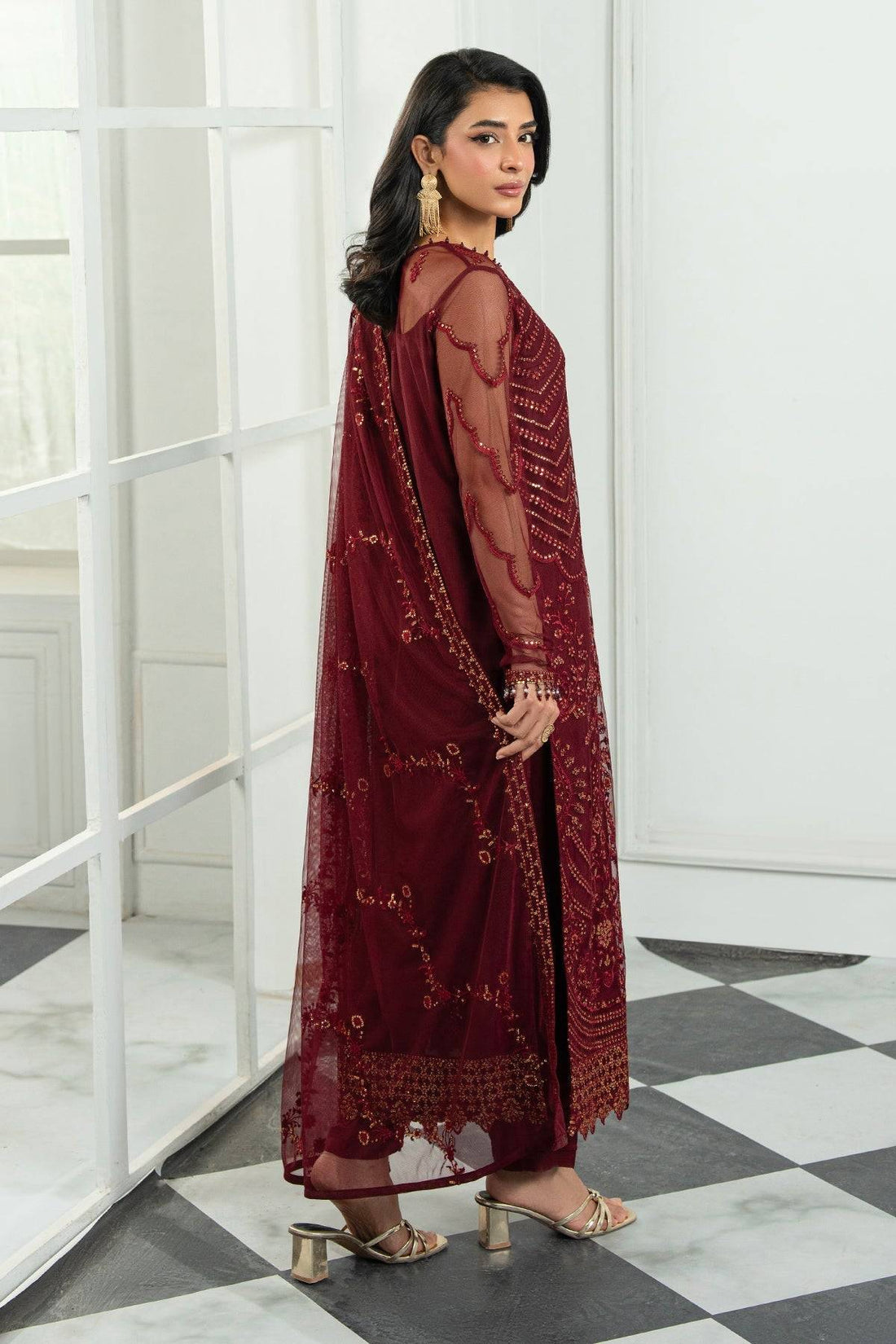 Zarif | Inara Formals | ZRI-08 EYMEN by Maria Faisal - Registered Vendor of : Zarif - type : Ladies Clothes - 100% original wedding dresses