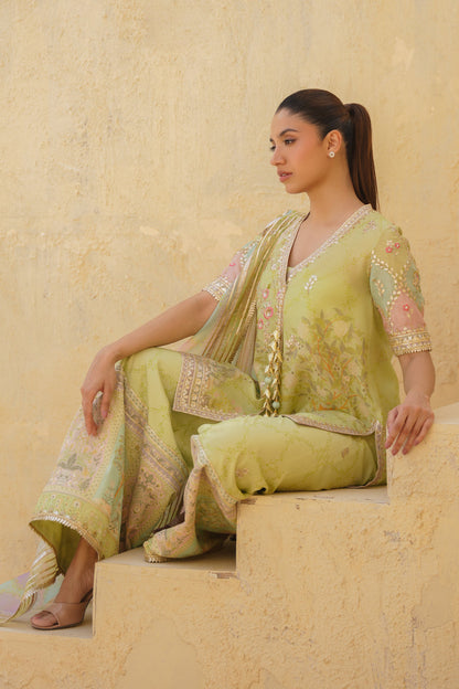 Sania Maskatiya | Eid ul Adha Edit | Rika - Luxury Dress - available at Maria Faisal in UK and USA.