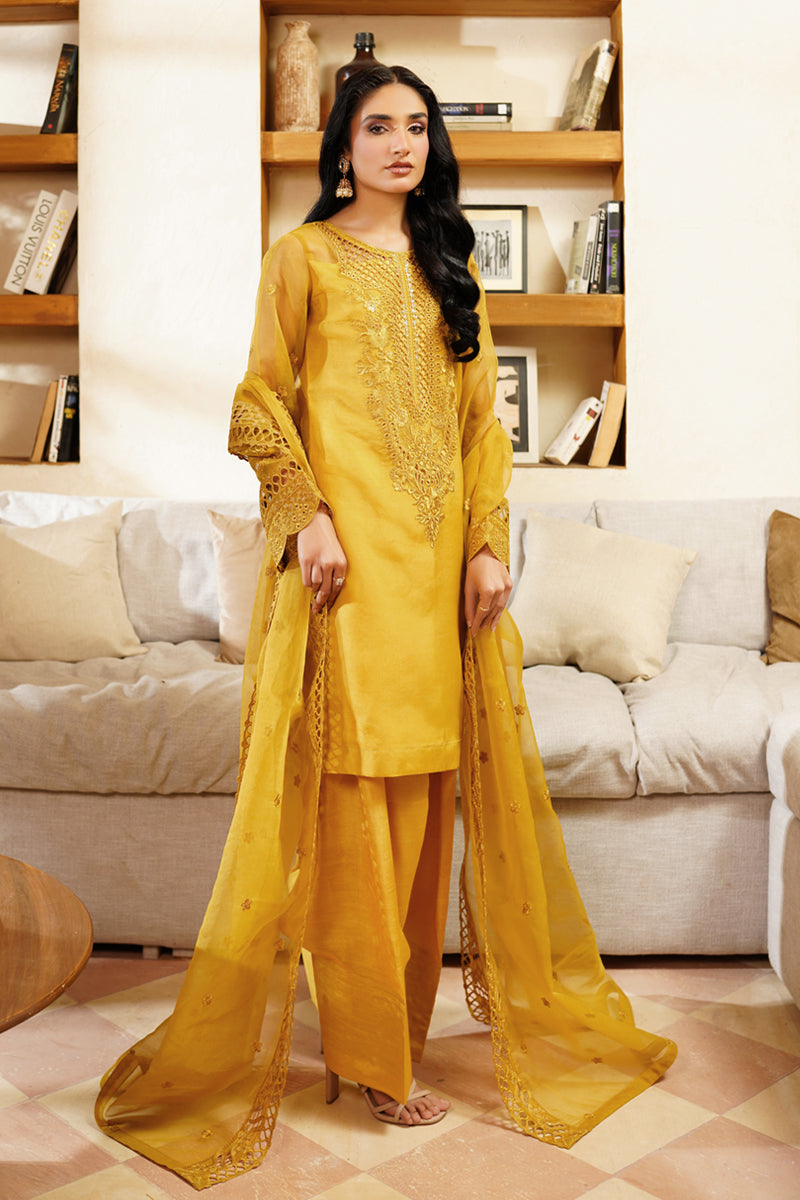 Maryams | Noir Luxe | Soleil-NOR-0002 - Formal Dress - available at Maria Faisal in UK and USA.