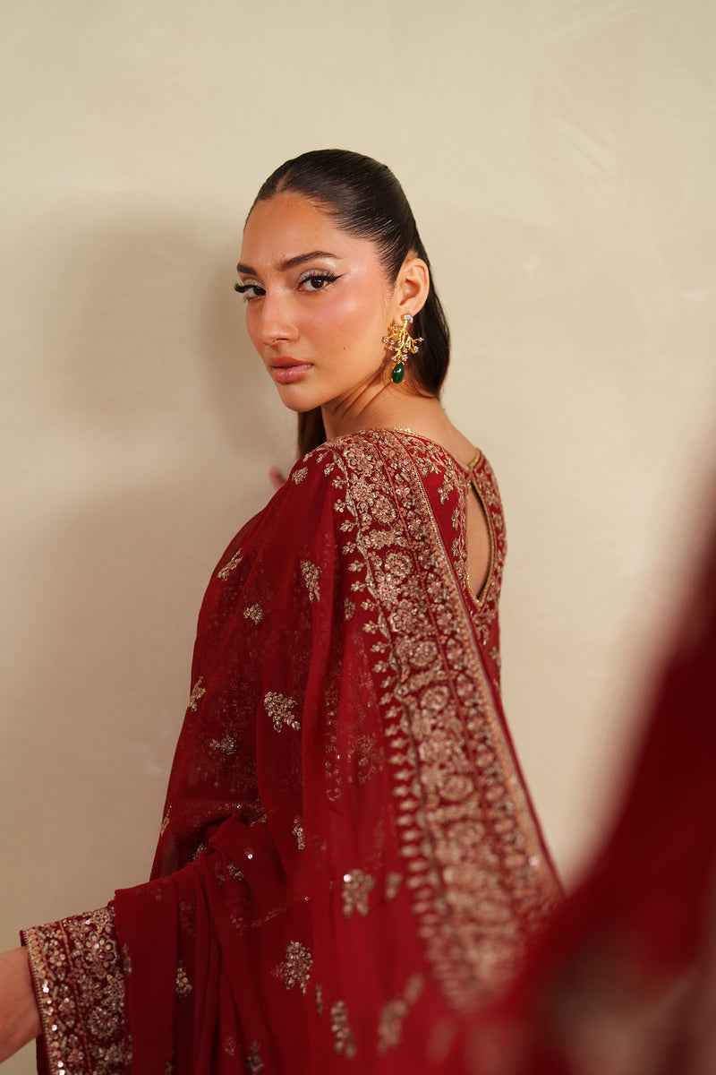 Zarif | Meesa Luxury Formals | Sumrah - Formal Dress - available at Maria Faisal in UK and USA.