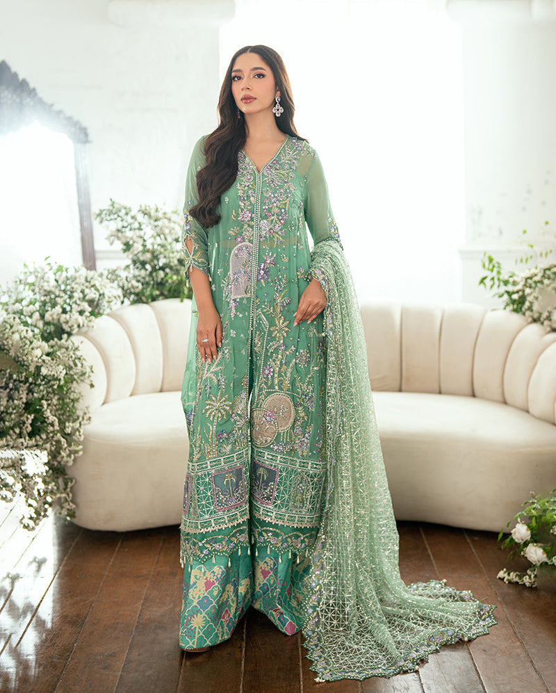 Mushq | Sham Shandaar Festive | Adaa - Casual Dress - available at Maria Faisal in UK and USA.