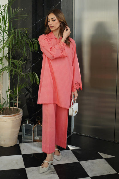 Sahar | Ready to Wear Basics | Sunset Coral - Ladies Clothes 