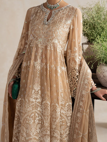 Gulaal | Inaaya Embroidered Chiffon 26 | Niaa - Formal Dress - available at Maria Faisal in UK and USA.