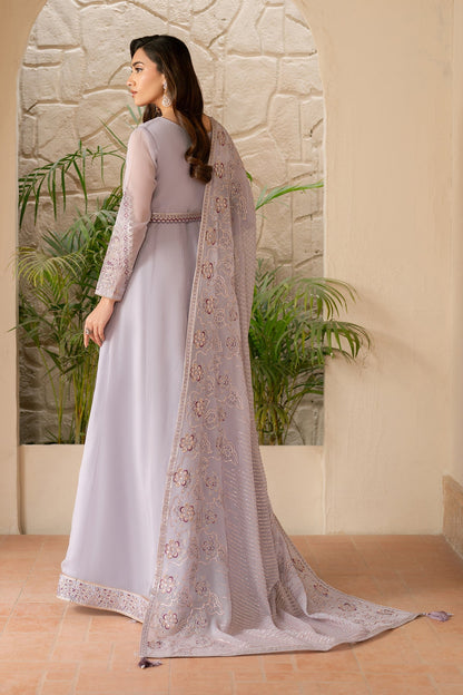 Alizeh | Ready to wear | Lilac Dress 3 piece - RTW1028 - Ladies Clothes - Maria Faisal