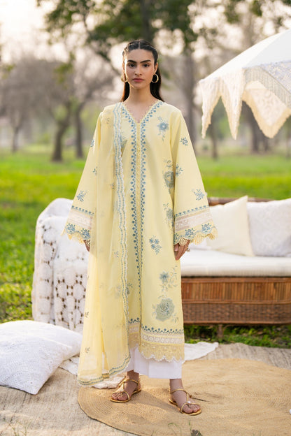 Xenia Formals | Sun Seeking | ARVYN - Formal Dress - available at Maria Faisal in UK and USA.