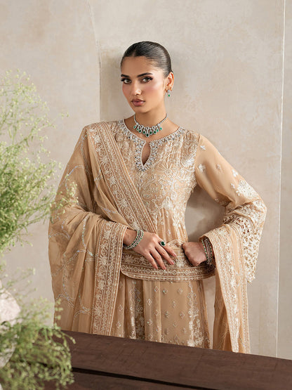 Gulaal | Inaaya Embroidered Chiffon 26 | Niaa - Formal Dress - available at Maria Faisal in UK and USA.