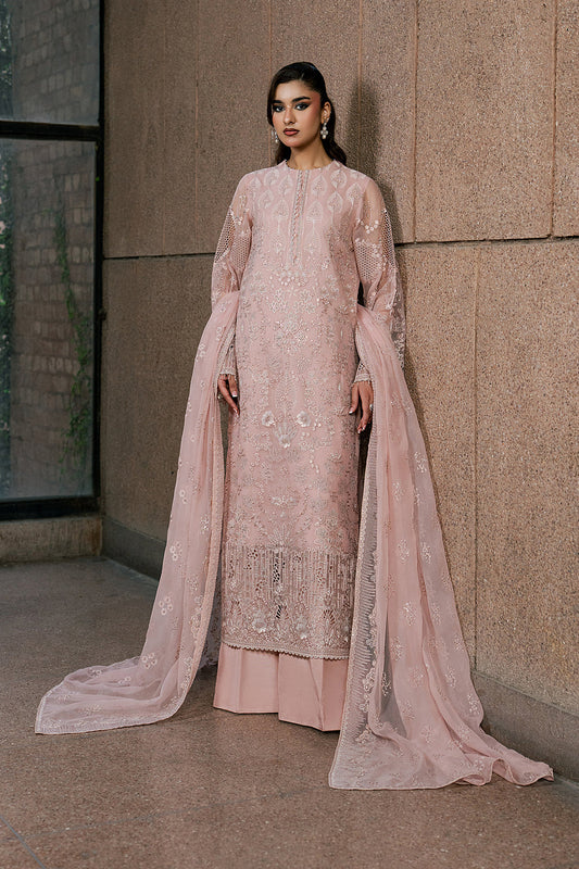 Lavish Premium | Lazawal Formals | Pink Blossom - Formal Dress - available at Maria Faisal in UK and USA.