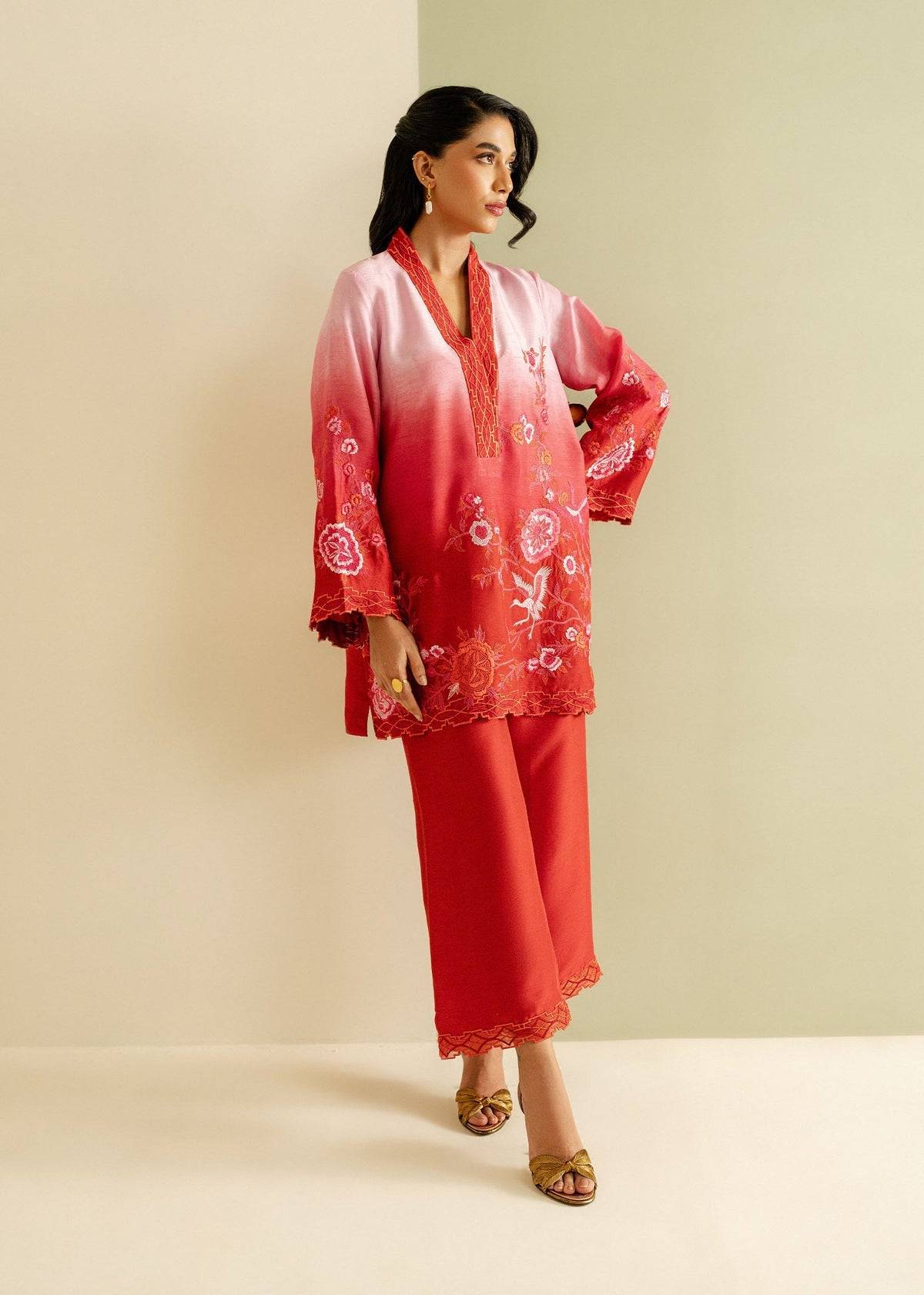 Mahgul | Ayanas Garden | Crimson Bloom by Maria Faisal - Registered Vendor of : Mahgul - type : Ladies Clothes - 100% original wedding dresses