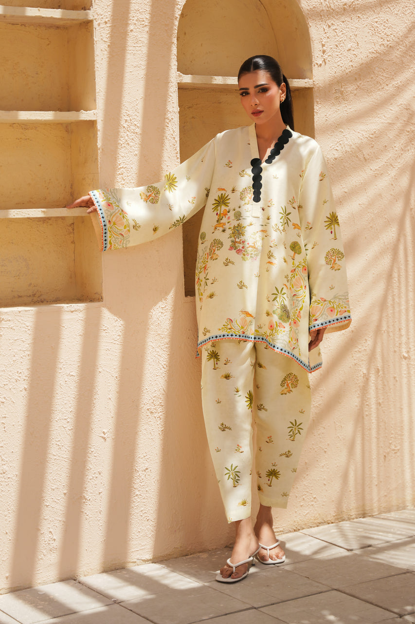 Sania Maskatiya | Eid ul Adha Edit | Mizna - Luxury Dress - available at Maria Faisal in UK and USA.