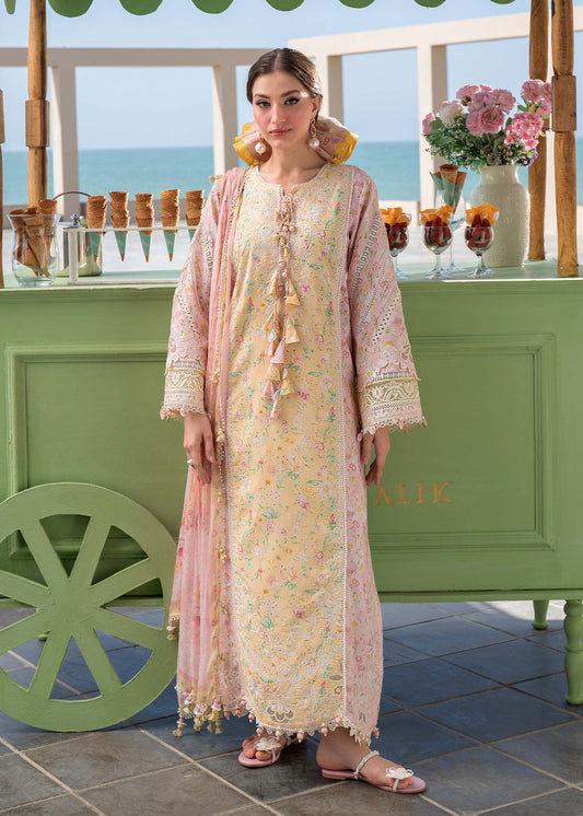 Kanwal Malik | Mira Summer Lawn 26 | Milaa - Luxury Dress - available at Maria Faisal in UK and USA.
