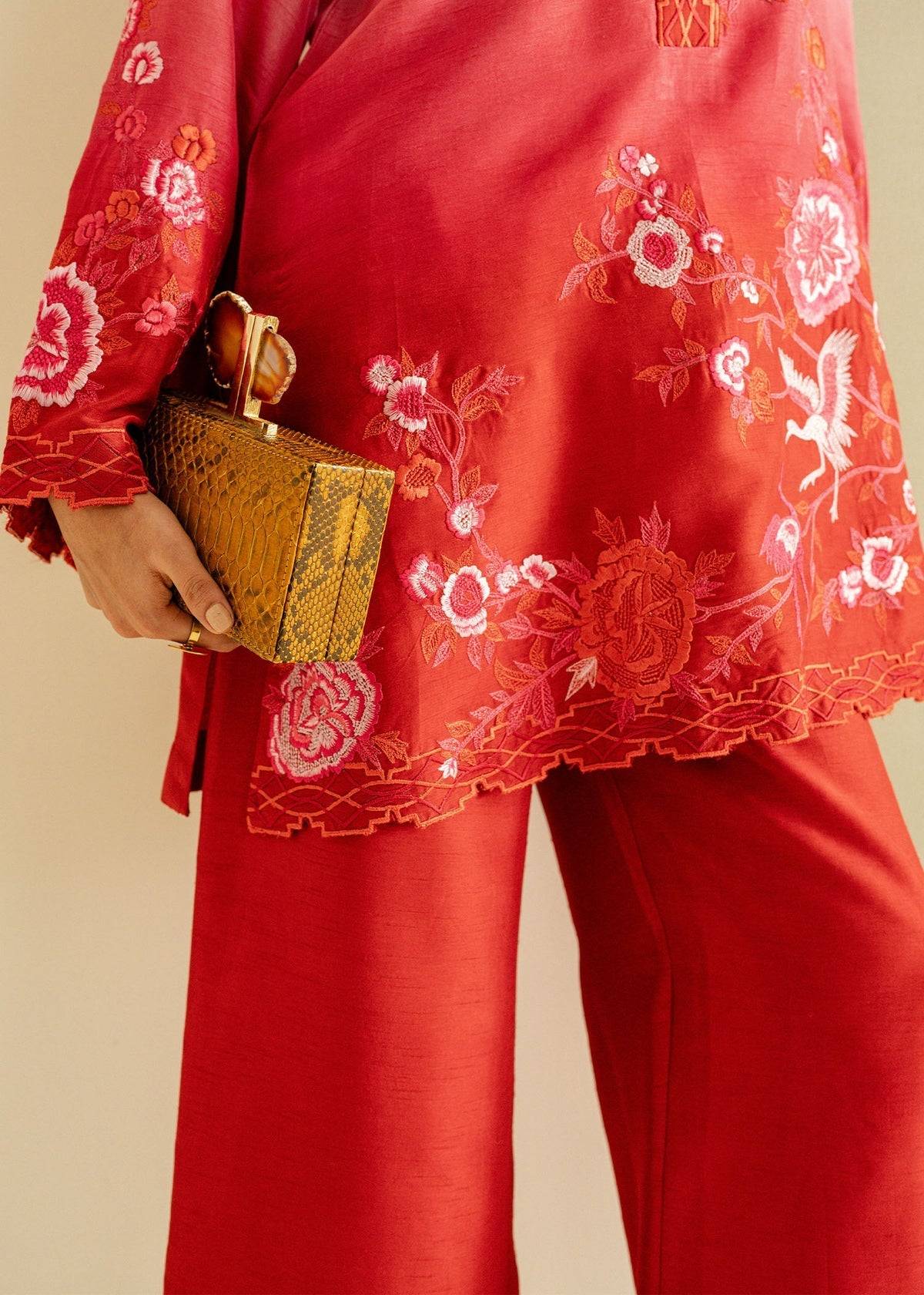 Mahgul | Ayanas Garden | Crimson Bloom by Maria Faisal - Registered Vendor of : Mahgul - type : Ladies Clothes - 100% original wedding dresses