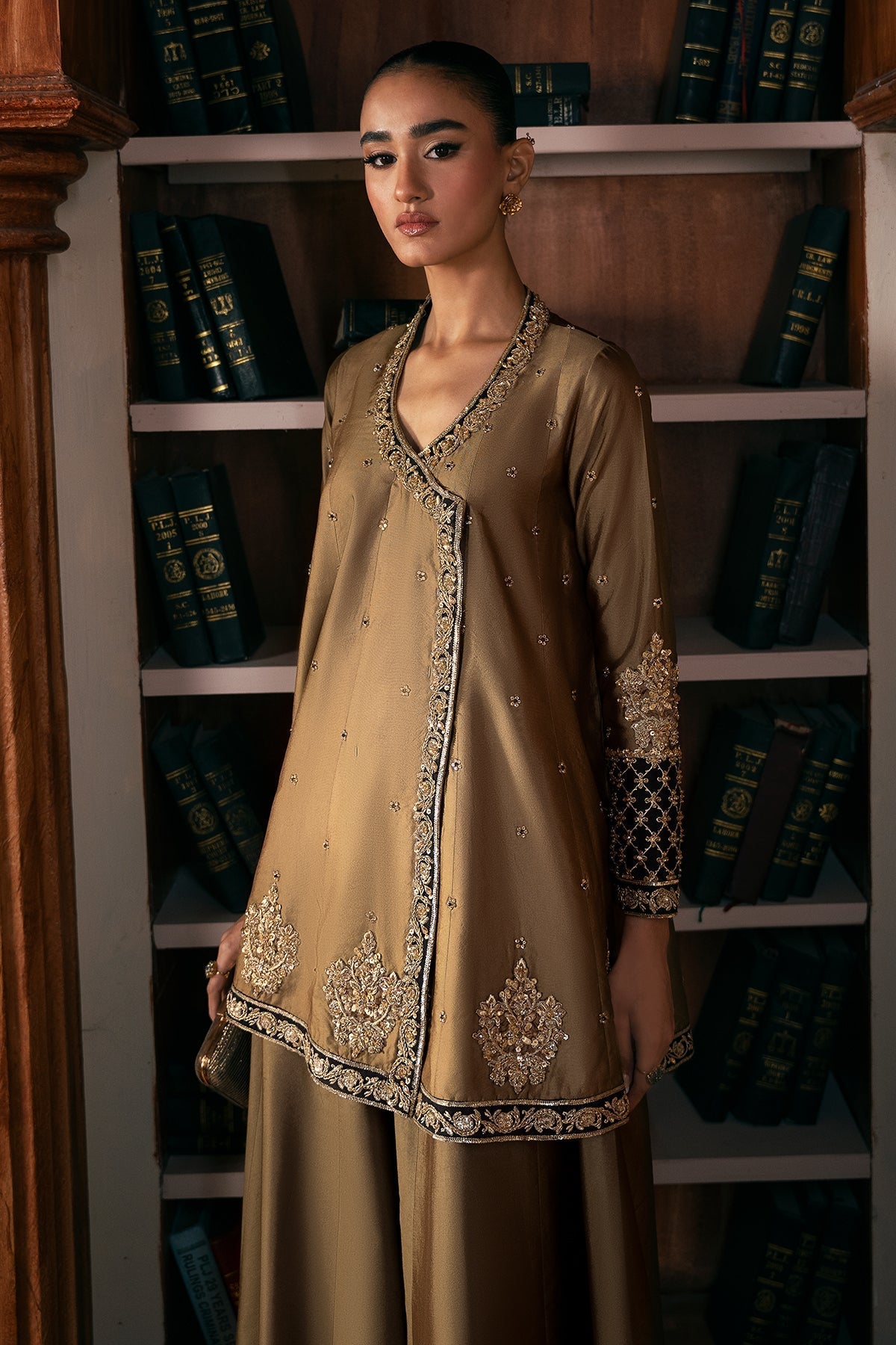 Mina Kashif | Emilie Formals | Noelle - Formal Dress - available at Maria Faisal in UK and USA.