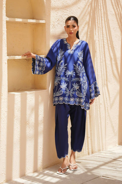 Sania Maskatiya | Eid ul Adha Edit | Ilyana (B) - Luxury Dress - available at Maria Faisal in UK and USA.